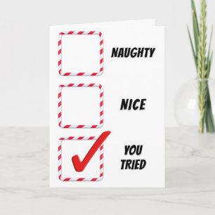 Carte Humour De Noël Coquin Ou Belle Boîte À Chèques