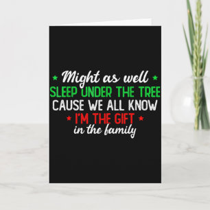 Carte Humour de Noël Hommes Femmes Personne préférée Drô