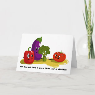 Carte Humour de tomate