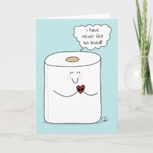 Carte Humour d'encouragement, virus du 19, papier toilet