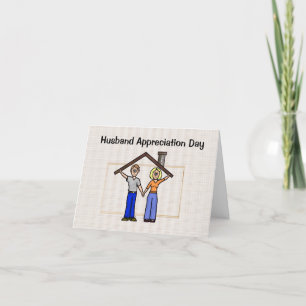 Carte Husband Appreciation Day Roof Over Head