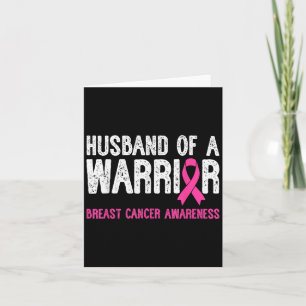 Carte Husband Of A Warrior Breast Cancer Awareness Suppo