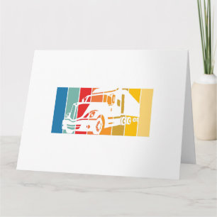 Carte Husband Papa Trucker Legend Funny Truck