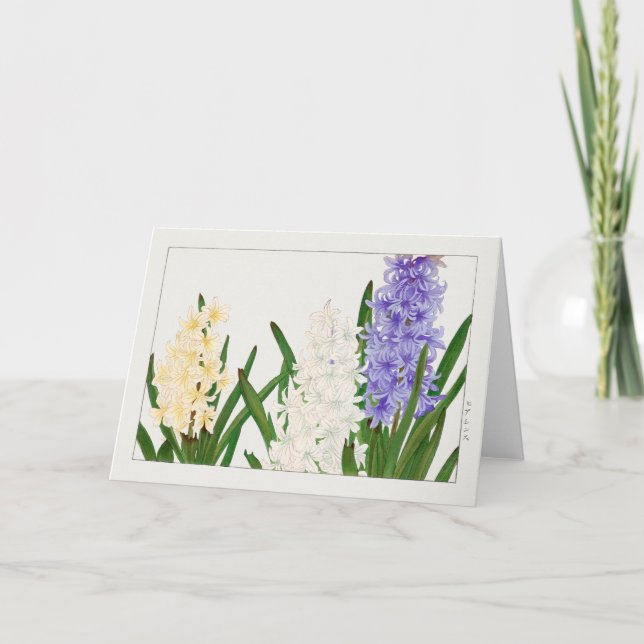 Carte Hyacinthe par Tanigami Konan (Devant)