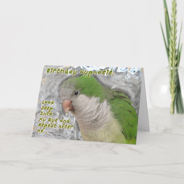 Carte Hypnose d'anniversaire (Devant)