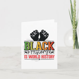 Carte I Am Black History Melanin Hommes Femmes Enfants P