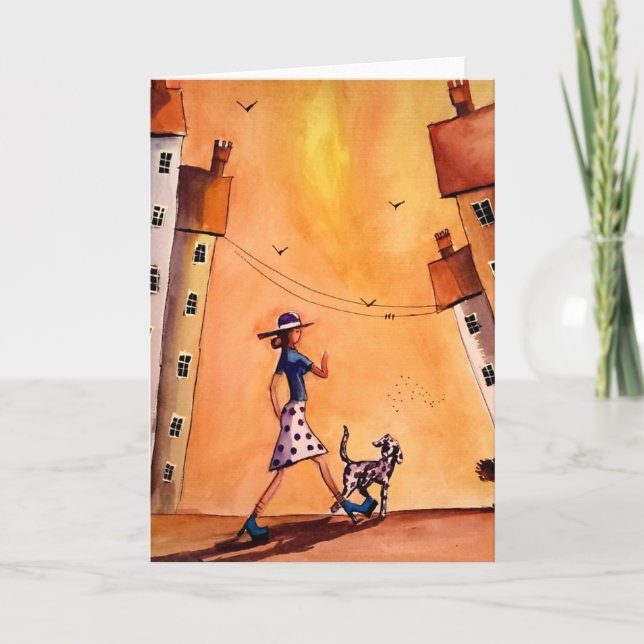 Carte I and the Dalmatian (Devant)