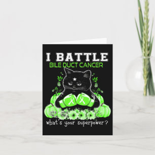 Carte I Battle Bile Duct Cancer Sensibilisation Fun Chat