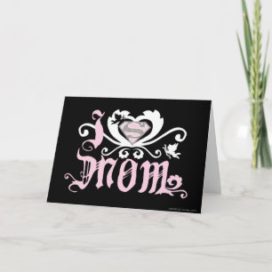 Carte I Heart Maman Rose