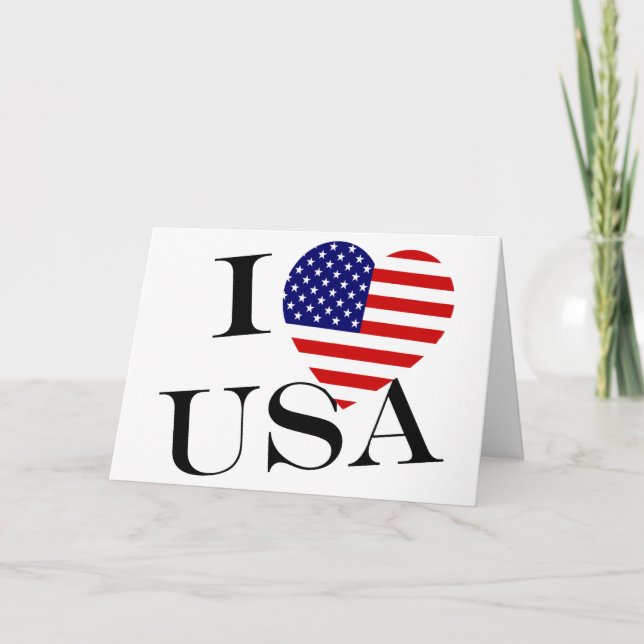 Carte I Heartflag États-Unis bk gct (Devant)