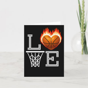 Carte I Love Basketball Basketball Lover Don Pour Femmes