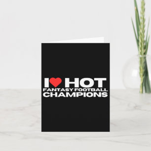 Carte I Love Hot Imaginaire Champions de Football Maman