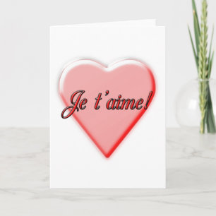 Carte I Love You card