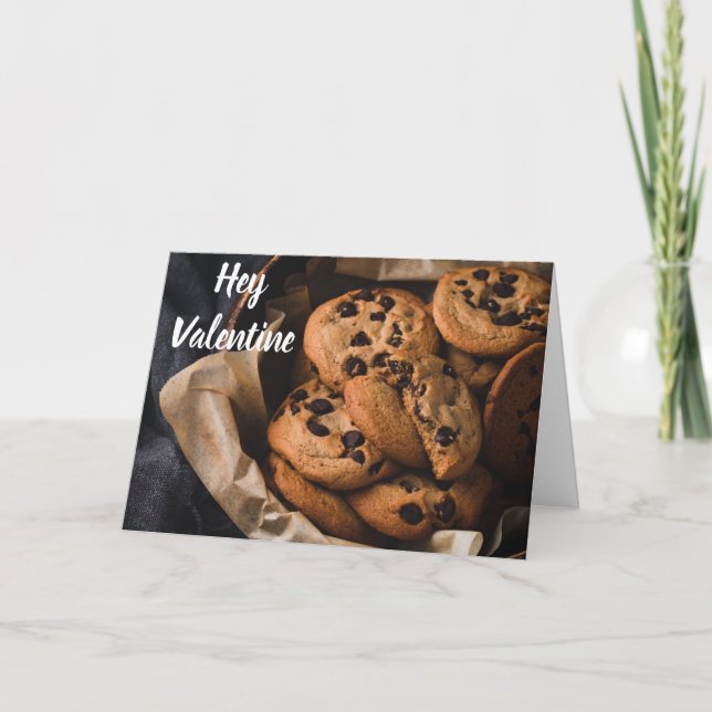 CARTE I "LOVE" YOU MORE THAN **COOKIES** (Devant)