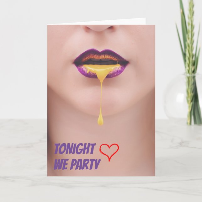 Carte I Love You pour ami ou ami (Devant)