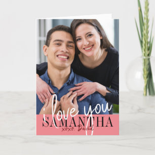 Carte I Love You Valentine's Day Photo