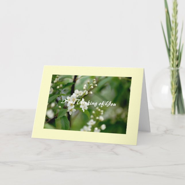 Carte I ` m pensant à vous (Devant)