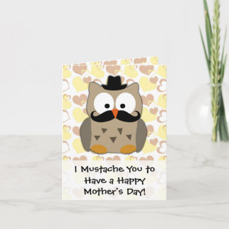 Carte I Mustache You Mother's