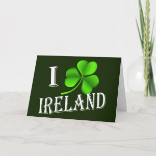 Carte I Shamrock Irlande en poids gccnt