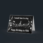 CARTE I WON'T SING TO SAVE YOUR EARS **BIRTHDAY CARD**<br><div class="desc">***CUTE BIRTHDAY*** NOTES MUSICALES NOTES WISHES FOR ANY BIRTHDAY FOR ANY FRIEND WHO MAYBE KNOWS ***THAT YOU CAN'T SING******* HA HA HA AND THANKS MUCH FOR STOP BY ONE OF MY NINE STORES !!!!</div>