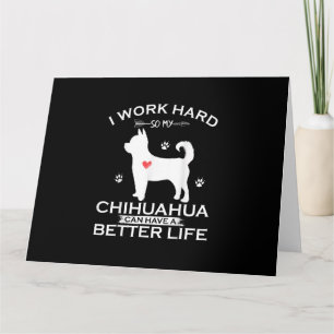 Carte I Work Hard So