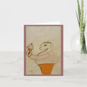 Carte Ice Cream Man Note, par Brad Hines