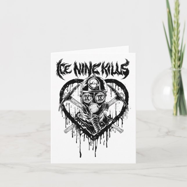 Carte Ice Nine Kills – Masque de la Saint-Valentin  (Devant)