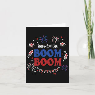 Carte Ici Pour Boom Boom 4 juillet Fireworks Indep