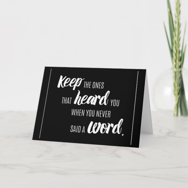 CARTE ICI POUR "VOUS" QUAND VOUS AVEZ BESOIN DE MOI (Devant)