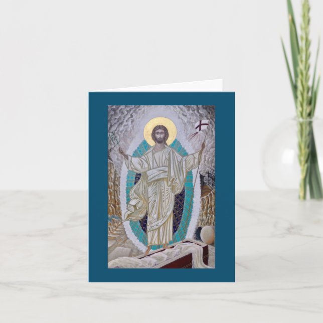 Carte Icône de la Résurrection du Christ (Devant)