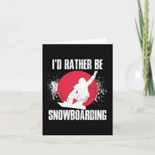 Carte Id Plutôt Que De Faire Du Snowboard