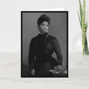 Carte Ida B. Wells Suffrage et leader des droits civils