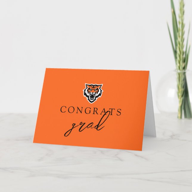Carte Idaho State University Bengals Spirit Design (Devant)