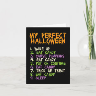 Carte Idéal Halloween Manger Candy Costume Garçons Fille