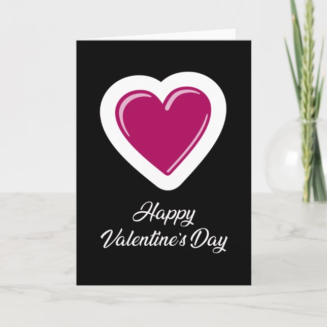 Carte Idée cadeau drôle Saint Valentin Amour Couple (Devant)