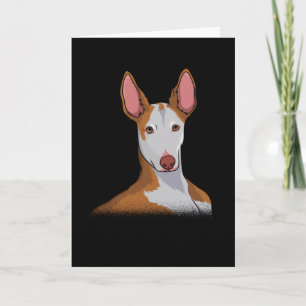 Carte Idée cadeau Podenco Chien