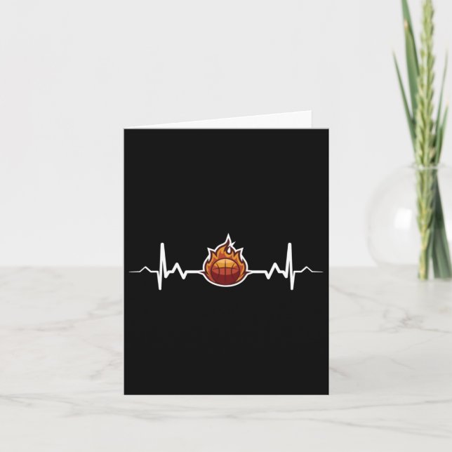 Carte Idée cadeau pour passionné de basketball  (Devant)