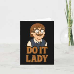 Carte Idée drôle de faire madame blague humour