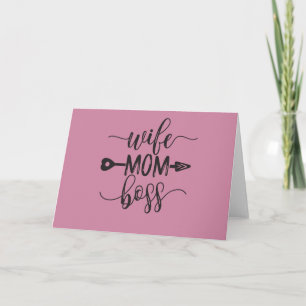 Carte Idée géniale pour la Fête des Mères Cadeau Femme M
