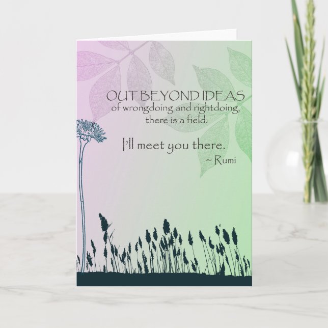 Carte Idées zen (Devant)