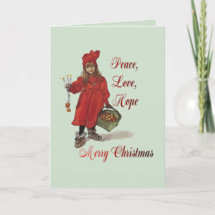 Carte Iduna Paix Amour Espoir Joyeux Noël