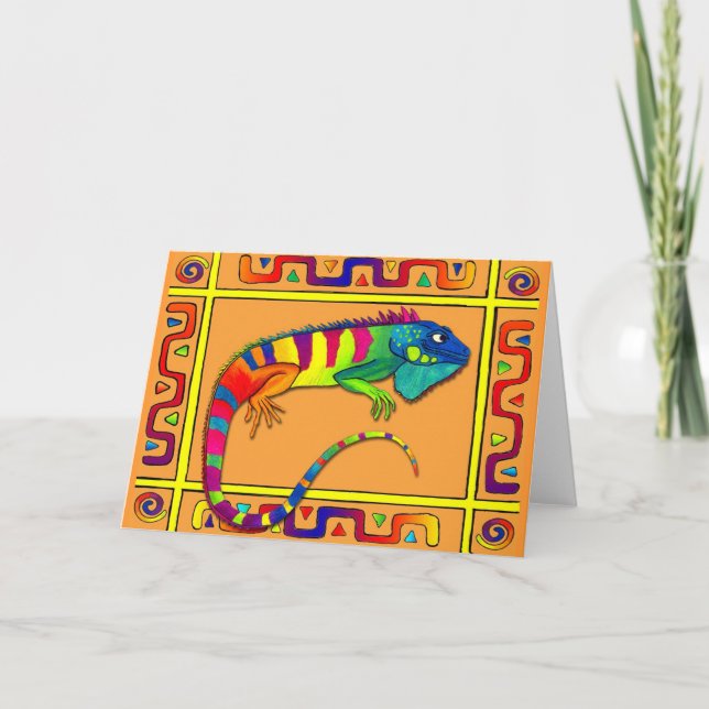 Carte Iguane (Devant)
