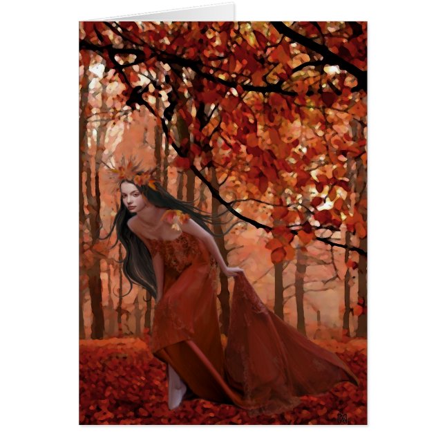 Carte II de rendez-vous d'automne (Devant)