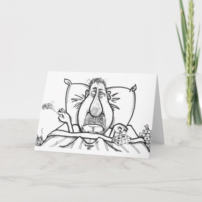 CARTE ***IL EST BIENTÔT MIEUX SENTI POUR LUI*** (Devant)