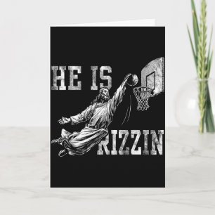 Carte Il est drôle de Rizzin Christian Basketball Meme P