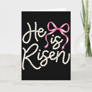 Carte Il est ressuscité Jésus chrétien joyeuses Pâques f