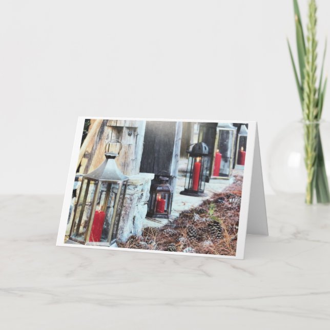 CARTE *IL EST TEMPS DE CÉLÉBRER* CETTE ÉPOQUE DE L'ANNÉE (Devant)