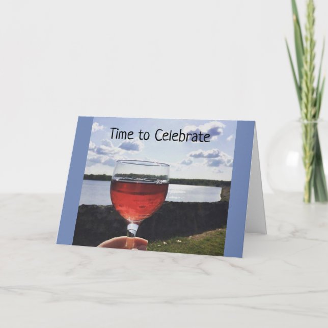 CARTE "IL EST TEMPS DE CÉLÉBRER VOTRE **PROMOTION** (Devant)