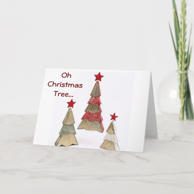 CARTE IL EST TEMPS DE CHANTER UNE CAROLÉE OU DEUX...JETE (Devant)