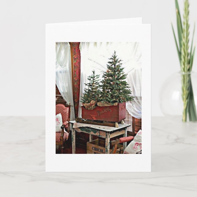 CARTE IL EST TEMPS DE DIRE **MERCI NOËL** (Devant)